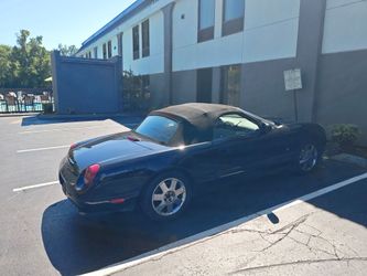 Black Ford Thunderbird Convertible