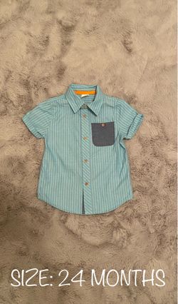 LIKE NEW‼️ BABY BOY DRESS SHIRT • EGG BY SUSAN LAZAR • 24 MONTHS