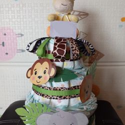 Themed Diaper Cake