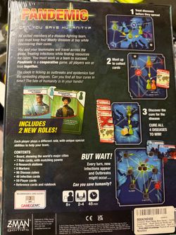Pandemic Cooperative Board Game for Ages 8 and up, from Asmodee