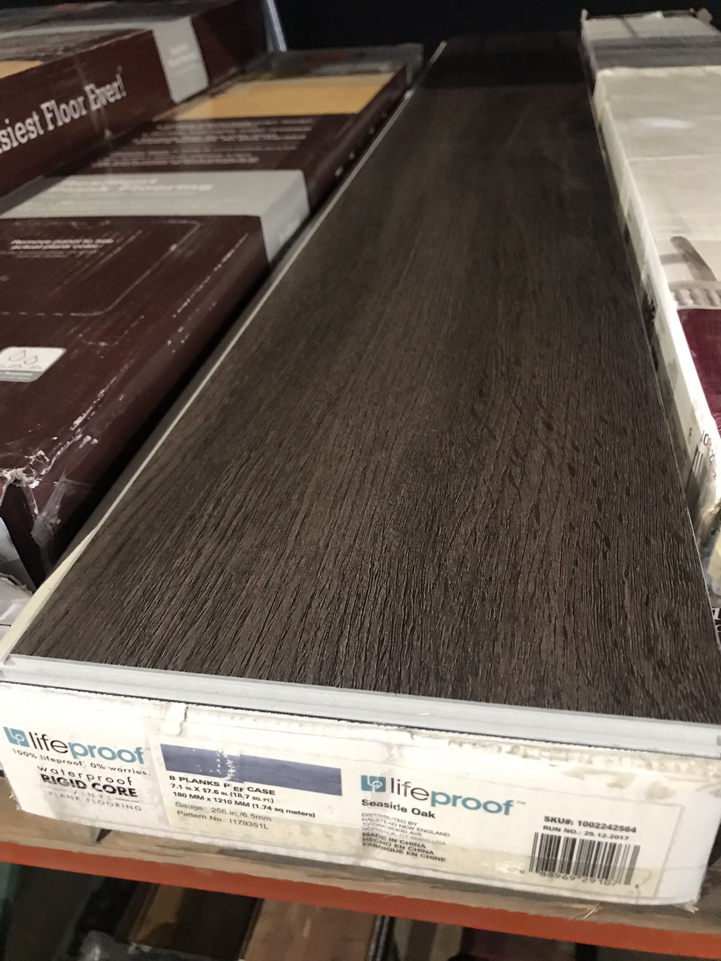 Lifeproof Seaside Oak 7.1 in. W x 47.6 in. L Luxury Vinyl Plank Flooring -  Floor Sellers
