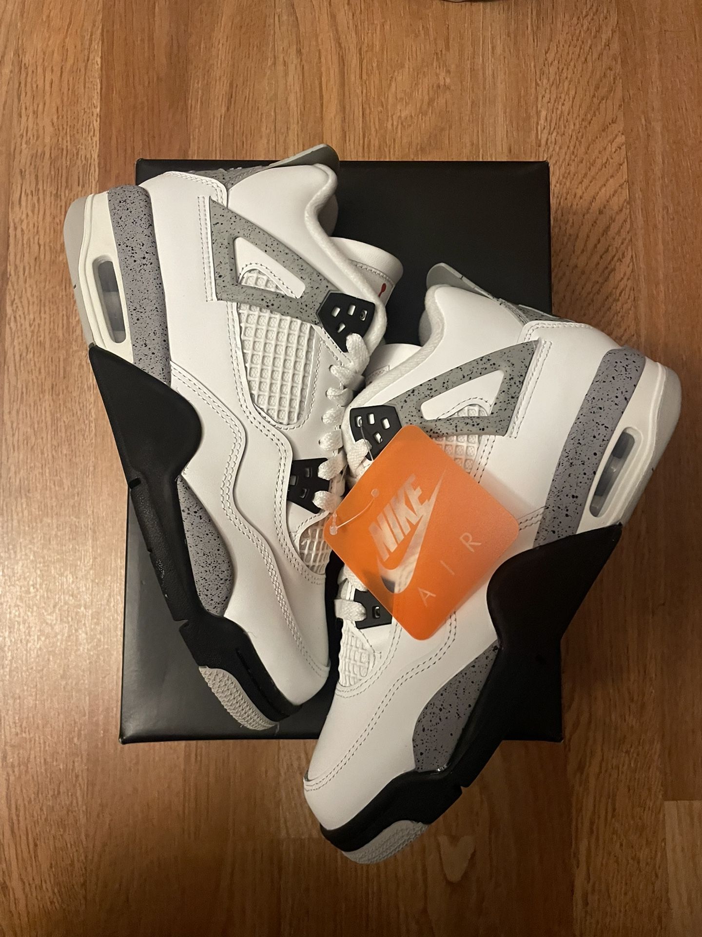 Jordan 4 White Cement Size 6.5Y NEW