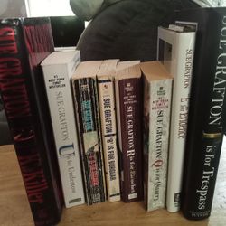 8 Sue Grafton Books