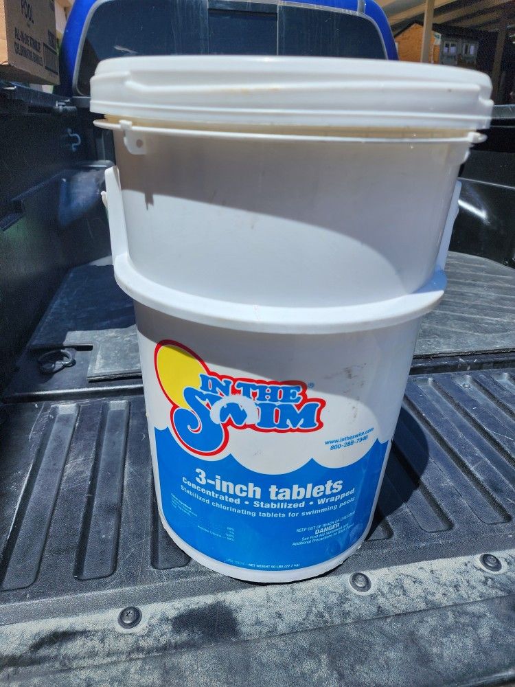 In The Swim 3" Chlorine Tablets 50lb Bucket