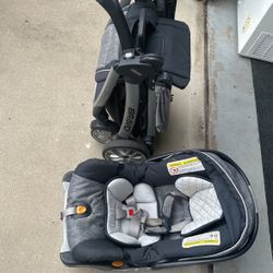 Chicco Bravo Set Stroller And Car Seat