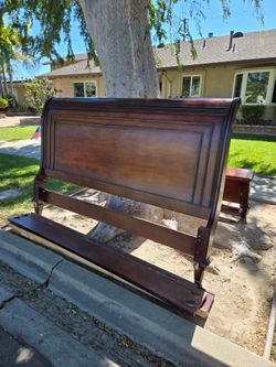 FREE....California King Bed (Headboard, Footboard, Rails - NO Mattress)