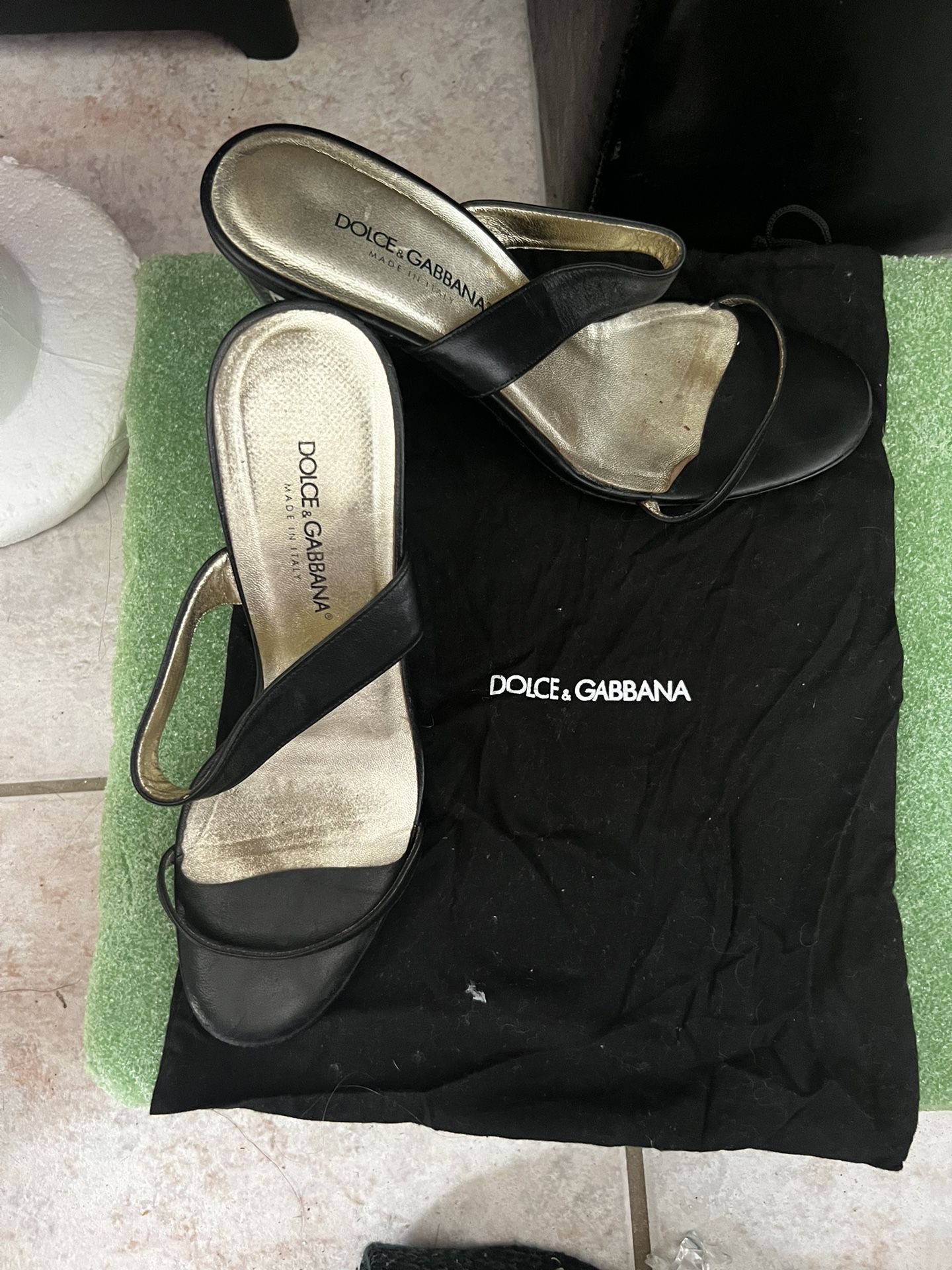 dolce gabbana clear block heel sandals dress shoes platform open toe