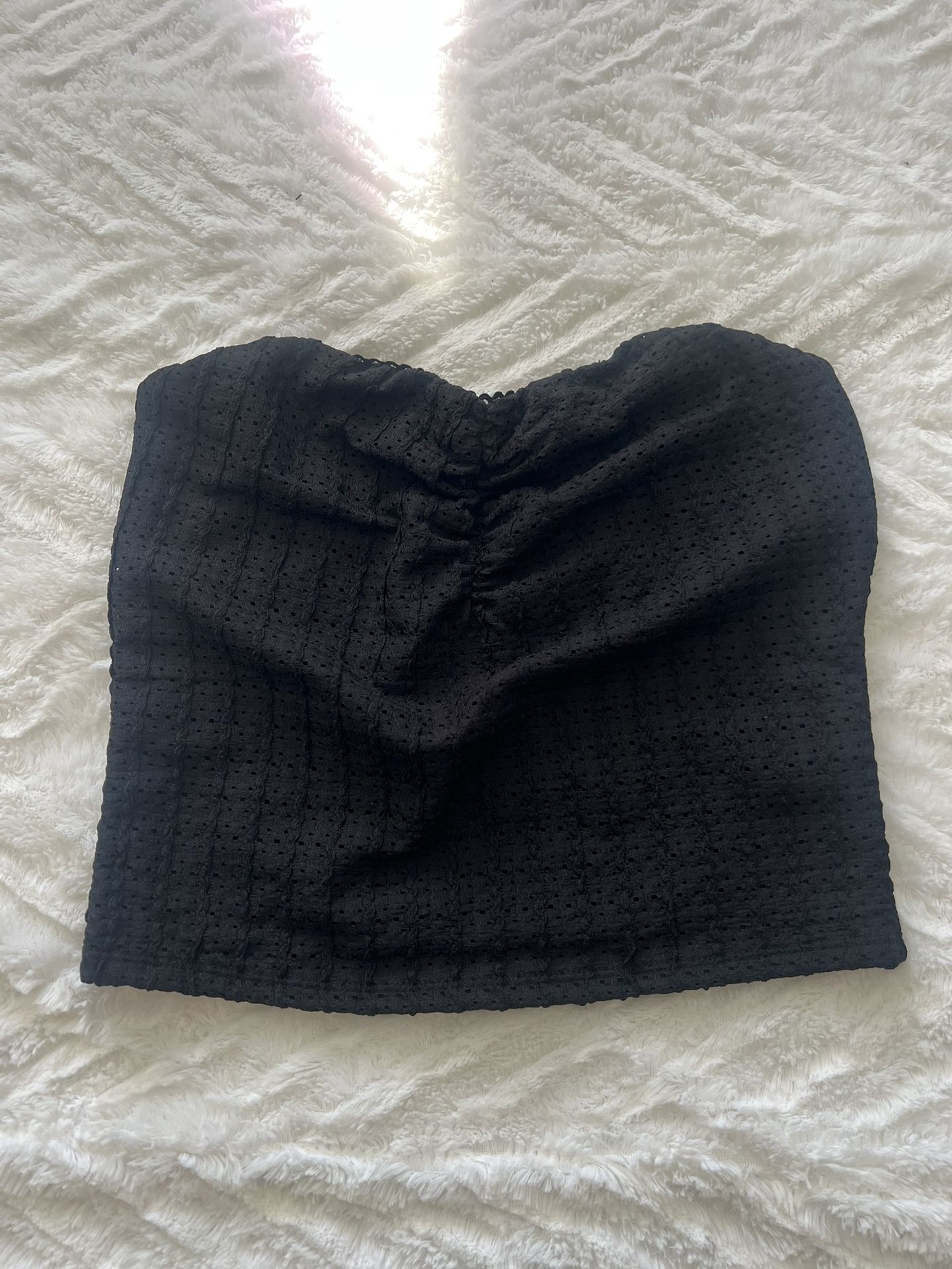 Lacey Black Tube Top