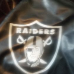Raiders Tire Cover And Leather Jacket