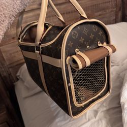 Louis Vuitton Dog Carrier 