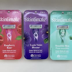 Skintimate 4-blade razors