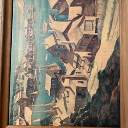 Vintage Artwork Prints  (LOT) Signed And Professionally Framed  