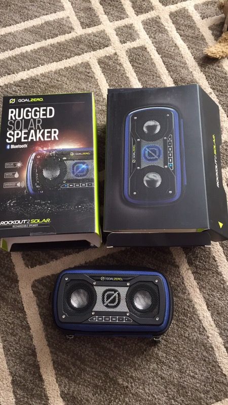Goalzero Bluetooth solar speaker