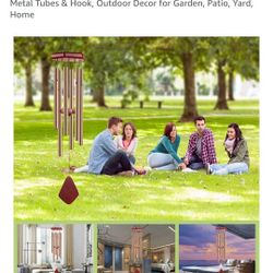 Copper Color Wind Chime Musical