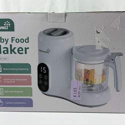 Grownsy Baby Food Maker w/Removable Pitcher & Steam Basket