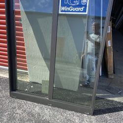 PGT 48x60 IMPACT INSULATED LOW-e GLASS WINDOW HORIZONTAL BRONZE ALUMINUM 