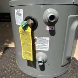 New 6 Gallon Electric Water Heater