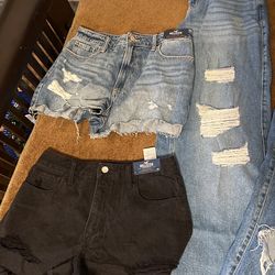 Girls Shorts And Pants Size 7