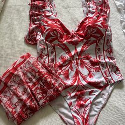 Bathing Suit And Skirt