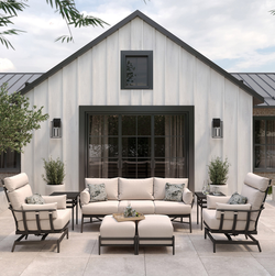 Peak Season Bridgeton 7-Piece Outdoor Patio Seating Set