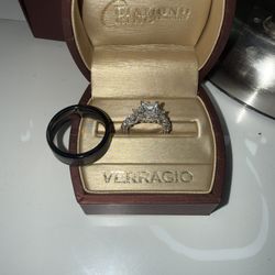 HIS & HERS RINGS - TITANIUM & CUSTOM 