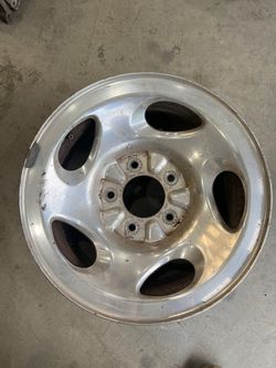 97 - 00 Ford F-150 Alloy Wheel 16x7 Polished 5 Ovals and Spokes