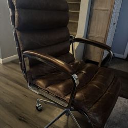 Leather Desk Chair