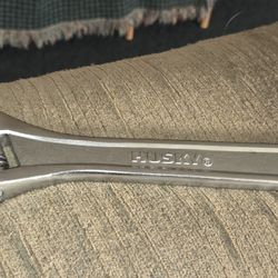 Husky 15" Chrome Crescent Wrench Adjustable 
