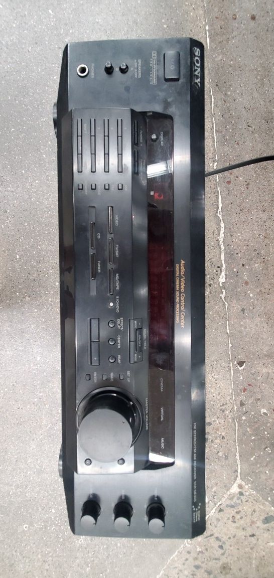 Sony stereo receiver