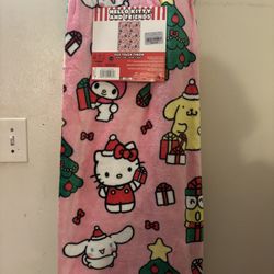 Hello kitty, Mickey Mouse Strawberry  Shortcake Christmas Blankets  