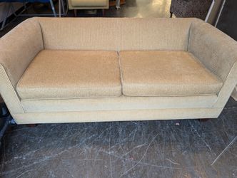 Vintage Durobilt Furniture Sofa: Brown Corduroy