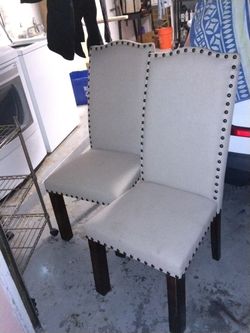 Two Chairs, priced to move