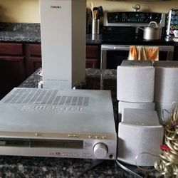 Sony 5.1 Channel amplifier and DVD player