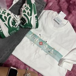 Louis Vuitton Shoe and Casa Blanca Shirt