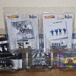Hot Wheels Premium 2019 The Beatles Set (5) Pop Culture