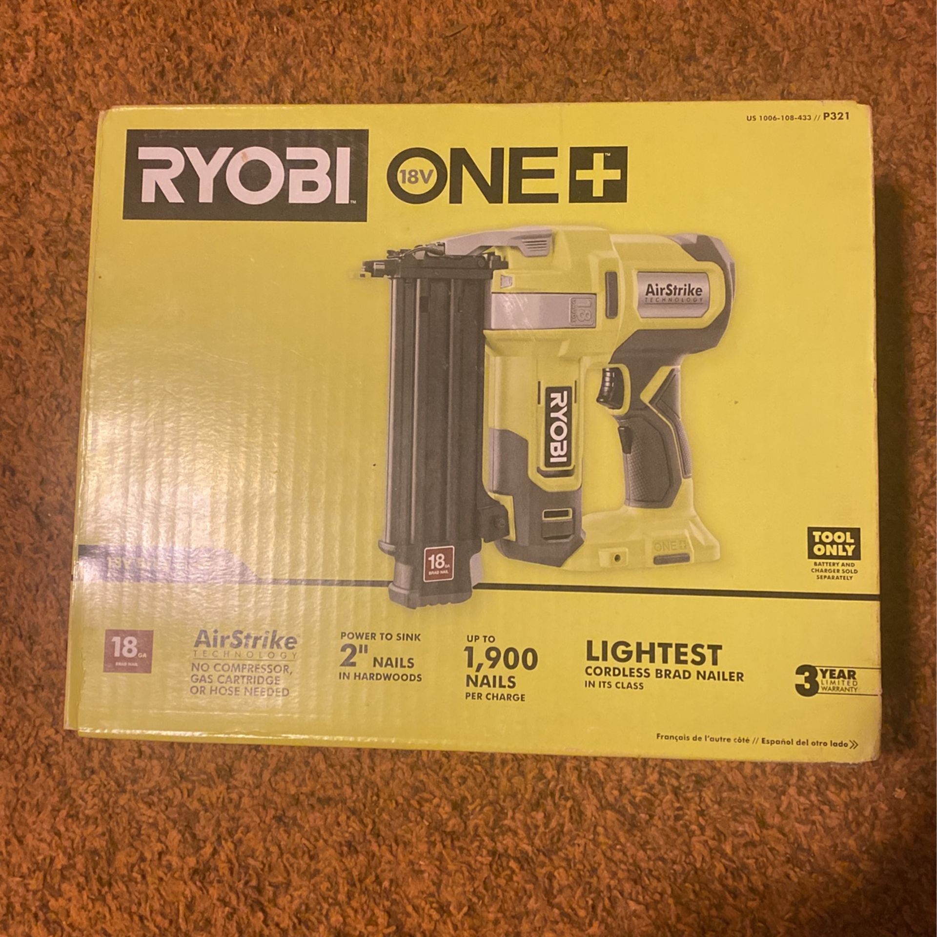 Ryobi Nailgun