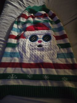 Used 3X Dog Christmas Sweater $20 OBO