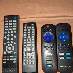 Proscan, Onn, Roku Remotes
