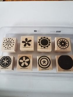 Big pieces rubber stamp set stampin Up