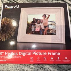 Polaroid 8” High Res Digital Photo Frame