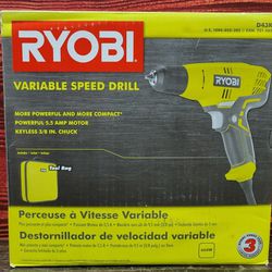 Ryobi Corded Variable Speed Drill (D43K) 