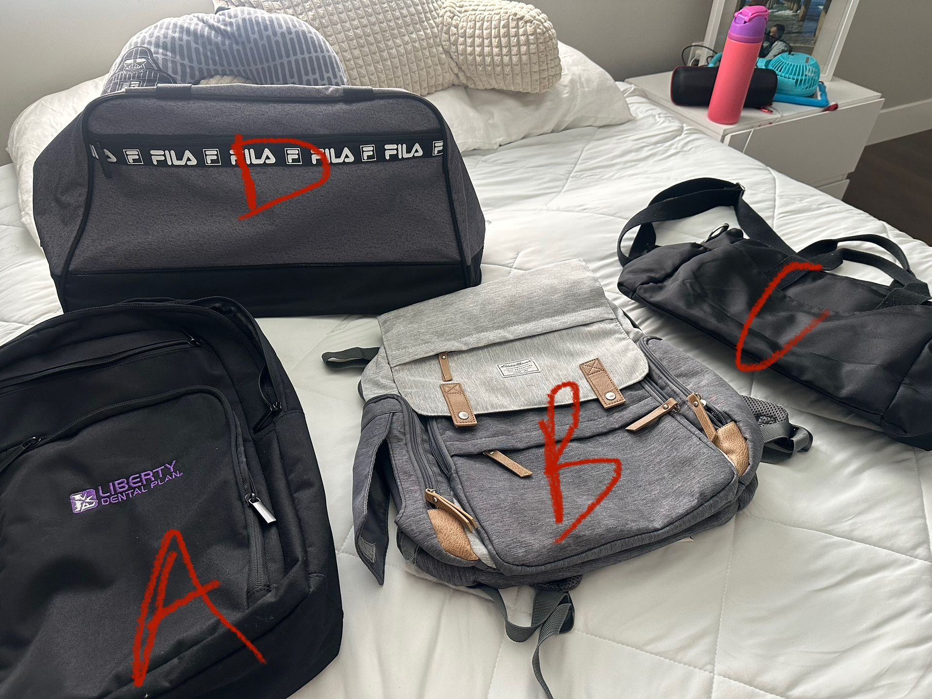 Diaper Bags / Backpack/ Suitcase Duffel Bag