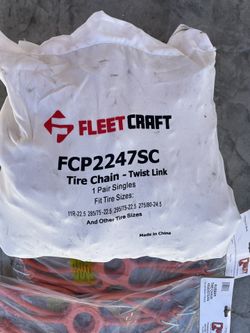  Tire  chains and Truck Spider Tensioners 