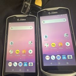 Zebra TC57 Touch Computer – Lot of 2 (Factory Reset – Tested)