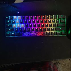 Hyper X Keyboard And A Razer Mouse
