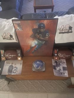 My Gale Sayers Collection. 
