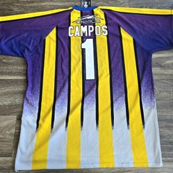 Atletica Mexico Seleccion 1999 Jorge Campos Goalkeeper Soccer Futbol Jersey XL