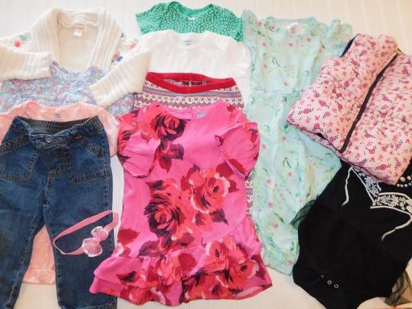 Baby Girls Clothes Lot 18 Months Fall & Winter Girls Clothes 18M