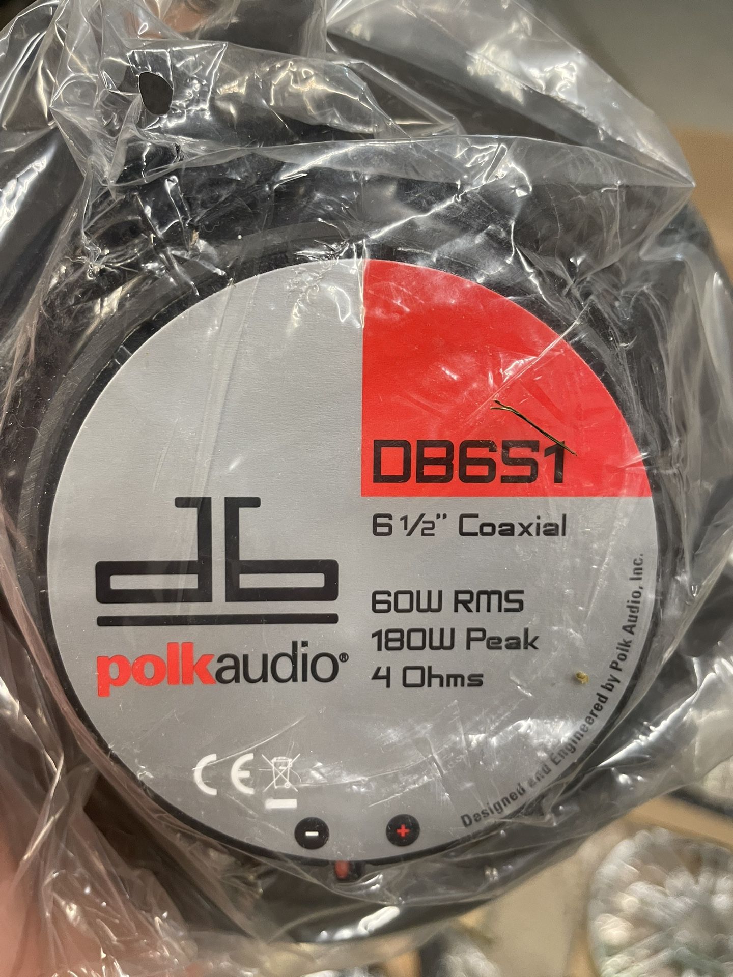 Polk Audio Speakers 6 1/2 Coaxial 