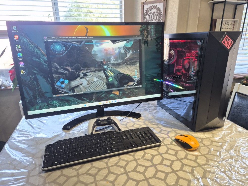 GAMING PC 32" i7 RTX3060 32gb 1.25tb